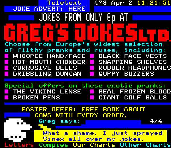 Digitiser Joke Advert: Greg's Jokes