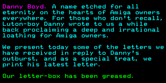 You have messed-up: Digitiser letters