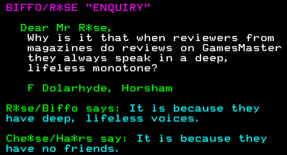 You have messed-up: Digitiser letters