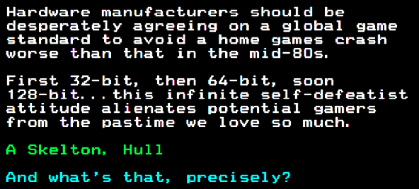 You have messed-up: Digitiser letters