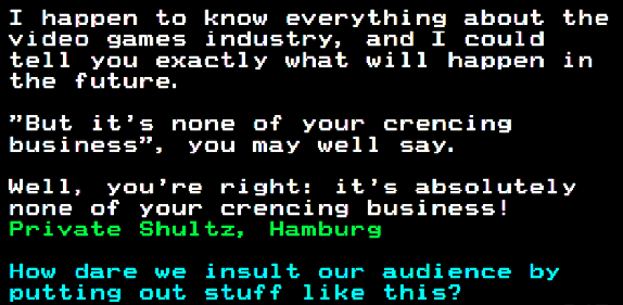 You have messed-up: Digitiser letters