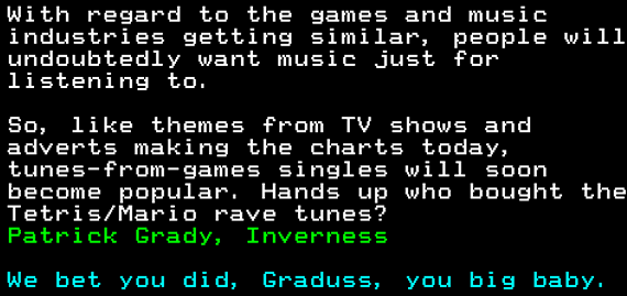 You have messed-up: Digitiser letters