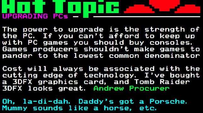 You have messed-up: Digitiser letters