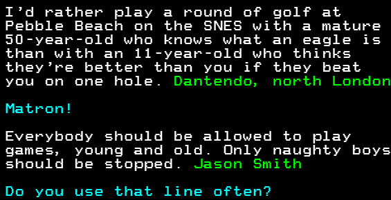 You have messed-up: Digitiser letters