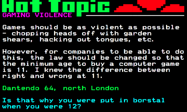 You have messed-up: Digitiser letters