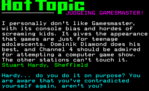 You have messed-up: Digitiser letters