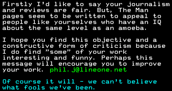 You have messed-up: Digitiser letters