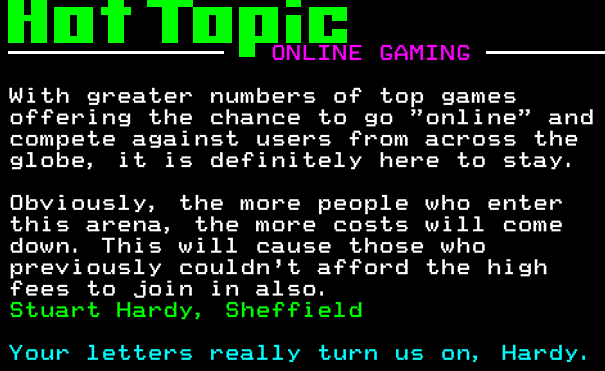 You have messed-up: Digitiser letters