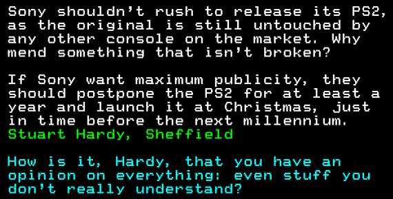 You have messed-up: Digitiser letters