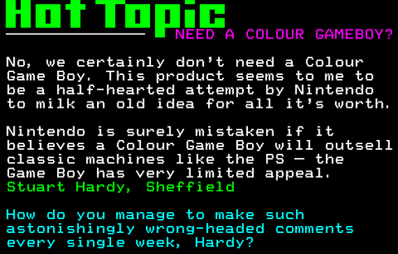 You have messed-up: Digitiser letters