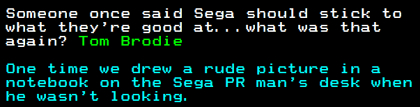 You have messed-up: Digitiser letters