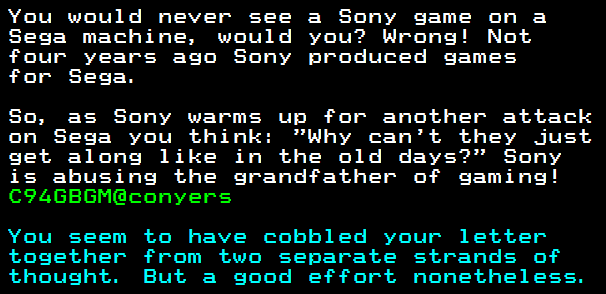 You have messed-up: Digitiser letters