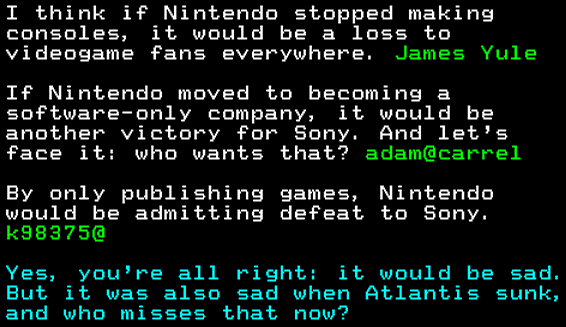 You have messed-up: Digitiser letters