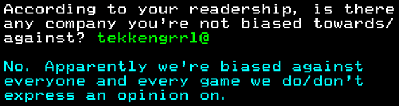 You have messed-up: Digitiser letters