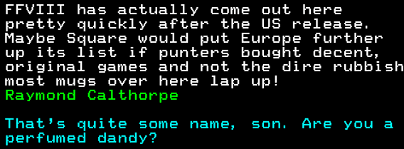 You have messed-up: Digitiser letters