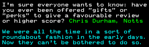 You have messed-up: Digitiser letters