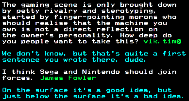 You have messed-up: Digitiser letters