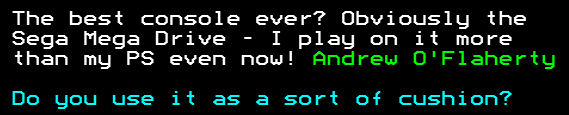 You have messed-up: Digitiser letters