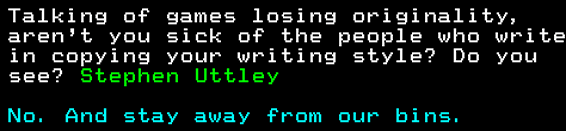 You have messed-up: Digitiser letters