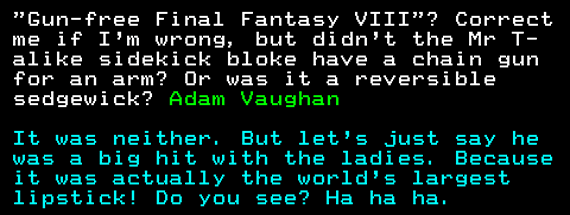 You have messed-up: Digitiser letters