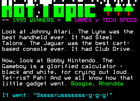 You have messed-up: Digitiser letters