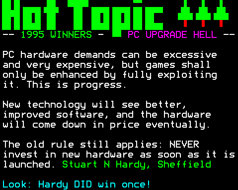 You have messed-up: Digitiser letters