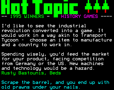 You have messed-up: Digitiser letters