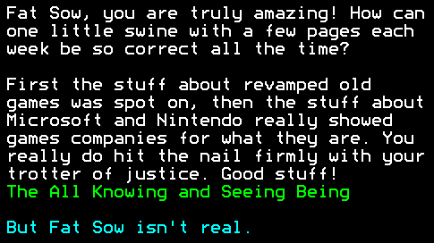 You have messed-up: Digitiser letters