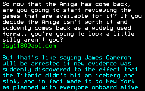 You have messed-up: Digitiser letters