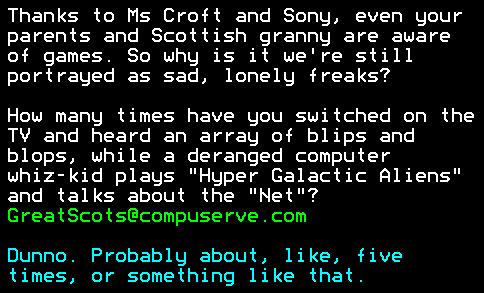 You have messed-up: Digitiser letters