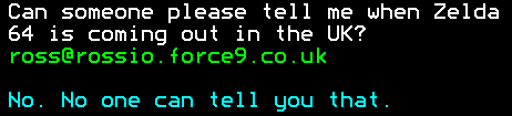 You have messed-up: Digitiser letters