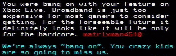 You have messed-up: Digitiser letters