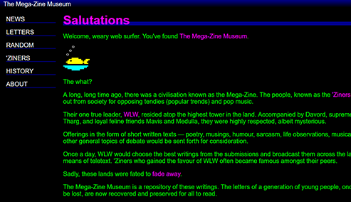 The Mega-Zine Museum