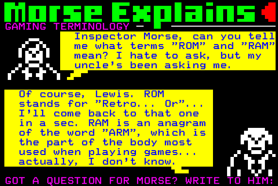 Digitiser's Inspector Morse and Lewis