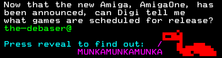 AmigaOne games release schedule