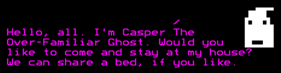 Casper The Over-Familiar Ghost