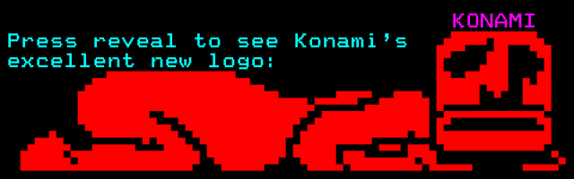 Konami's excellent new logo