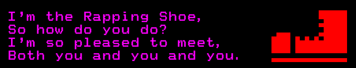 The Rapping Shoe