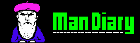 Digitiser mascot The Man With A Long Chin's Diary