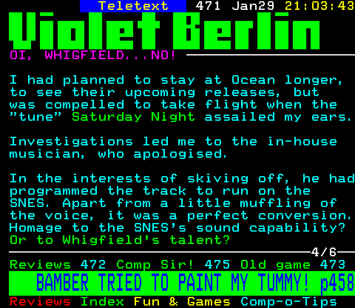 Digitiser, Teletext - 1995