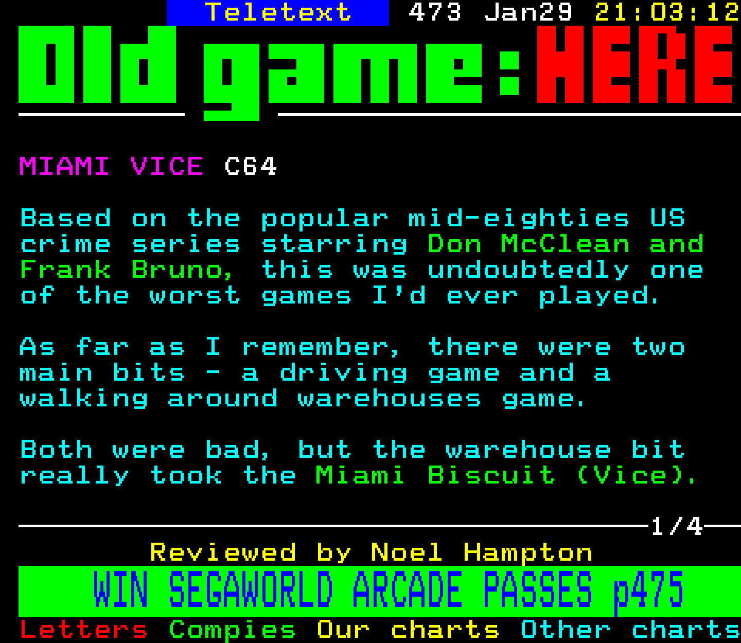 Digitiser, Teletext - 1995