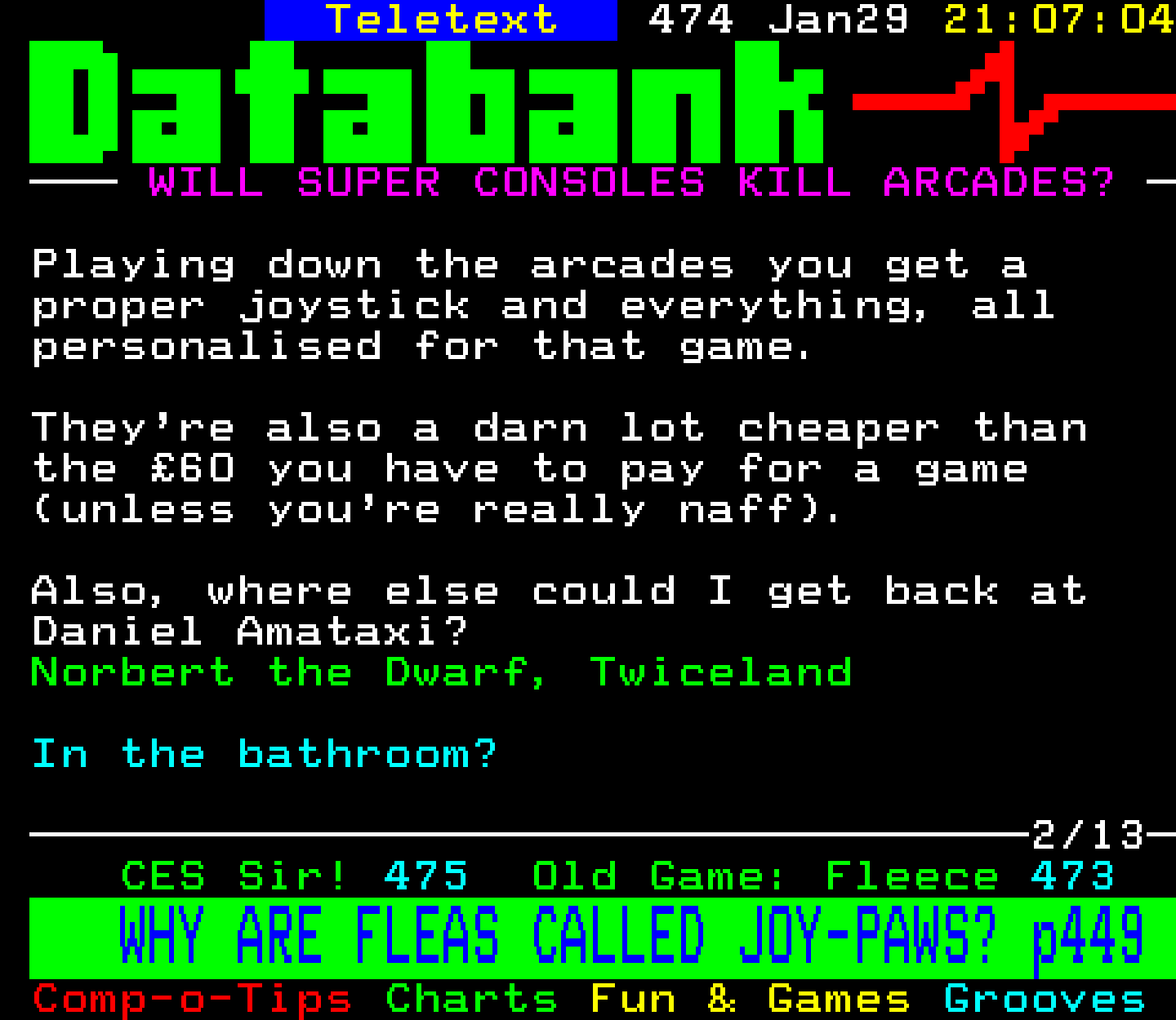 Digitiser, Teletext - 1995