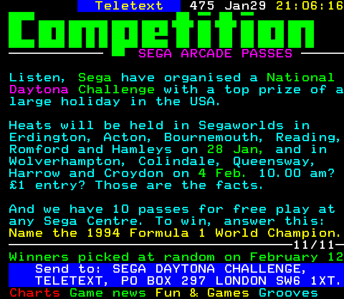 Digitiser, Teletext - 1995