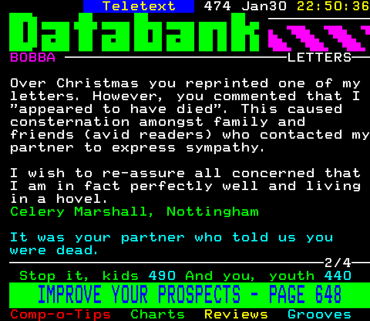 Digitiser, Teletext - 1996