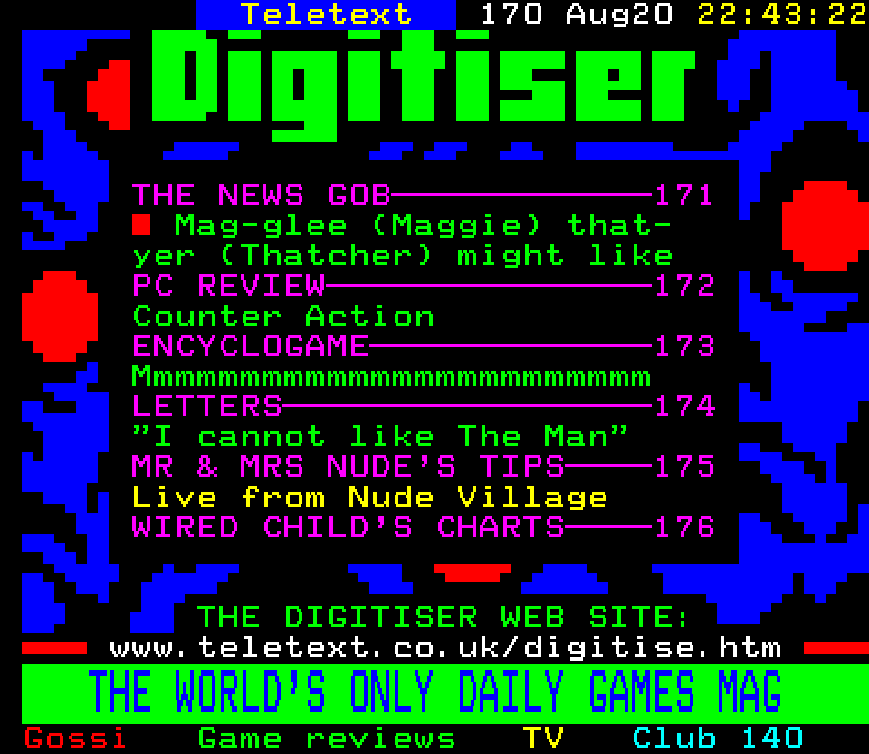 Digitiser, Teletext - 1997