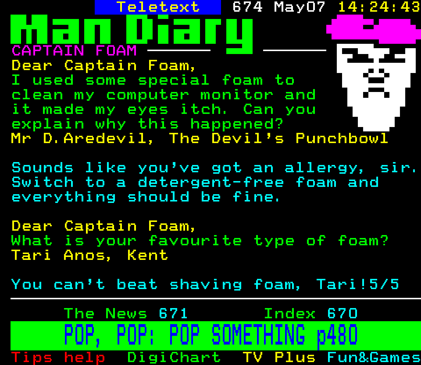 Digitiser, Teletext - 1999