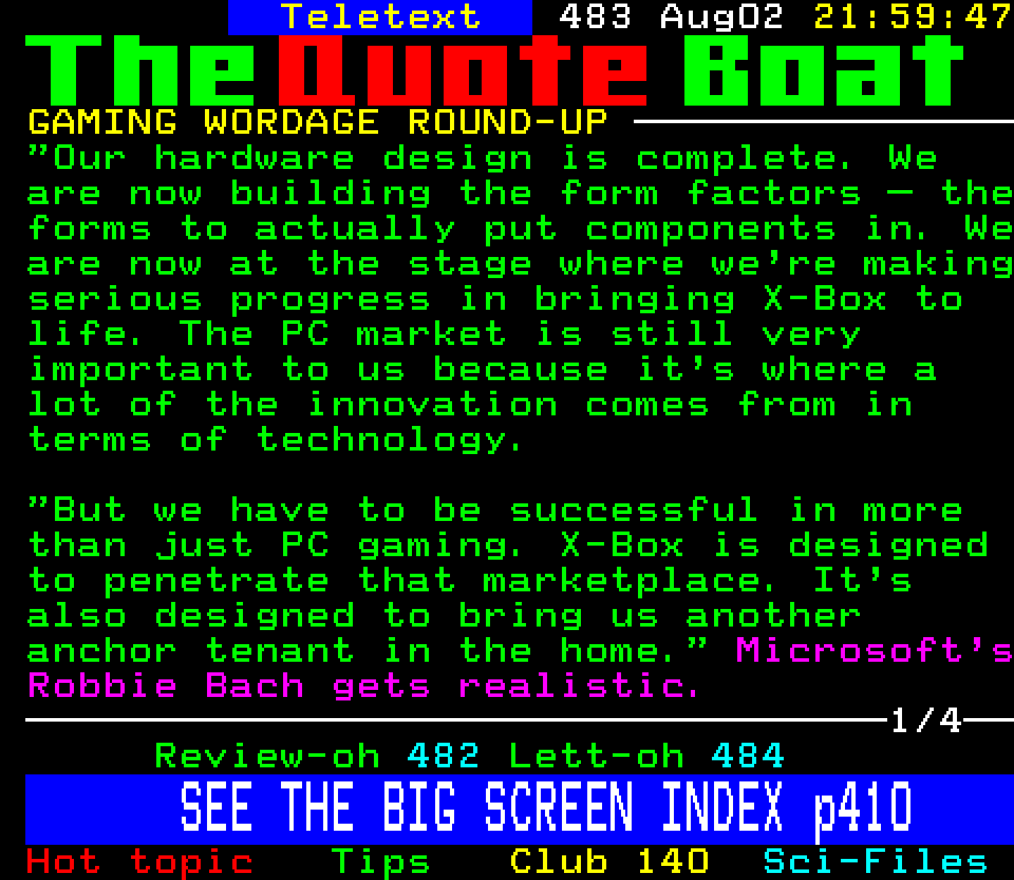 Digitiser, Teletext - 2000