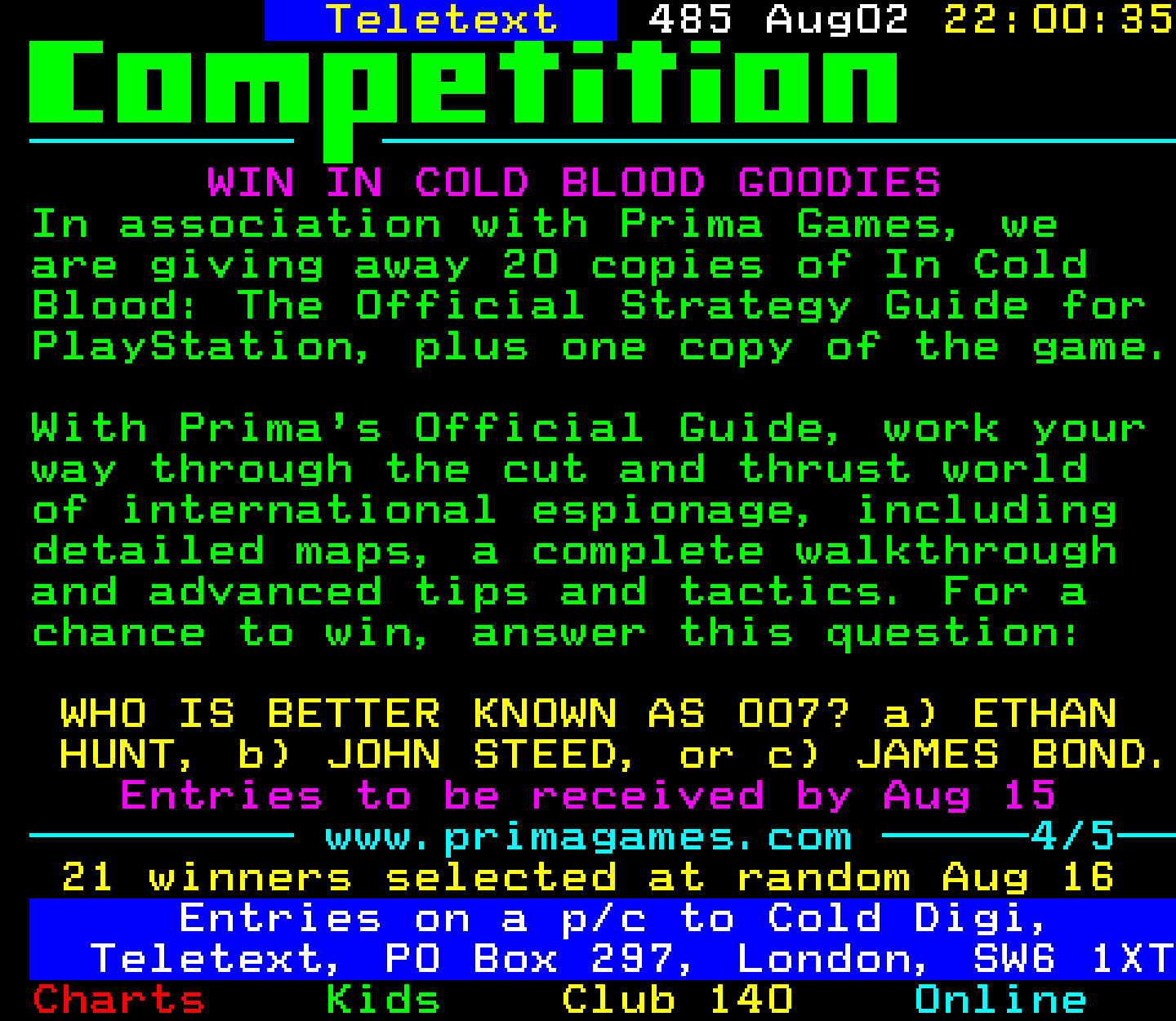 Digitiser, Teletext - 2000