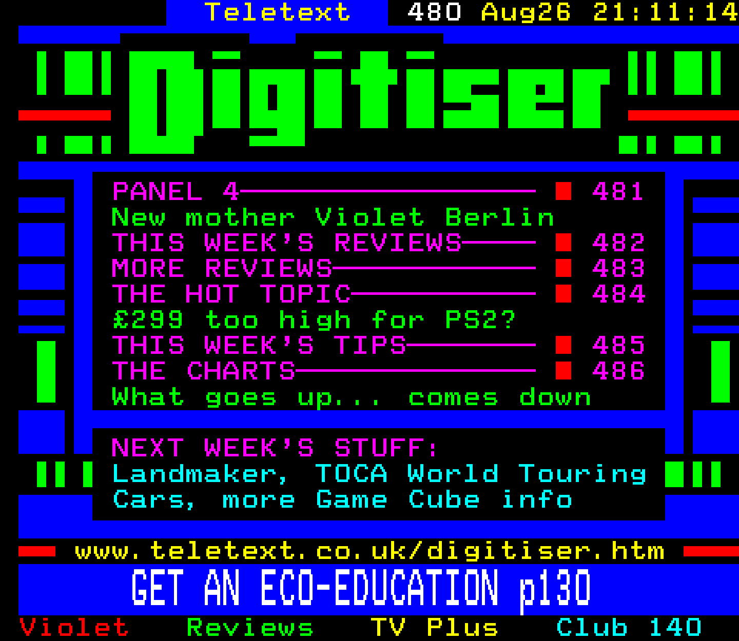 Digitiser, Teletext - 2000