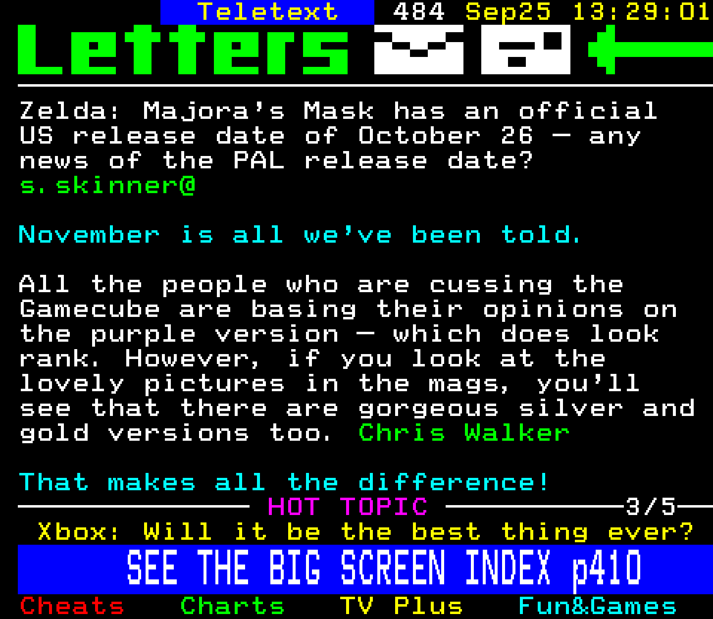 Digitiser, Teletext - 2000